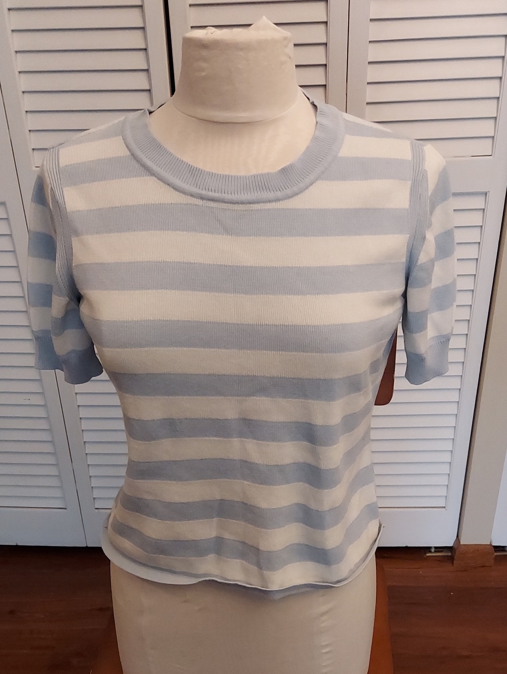 Striped Knit Sweater